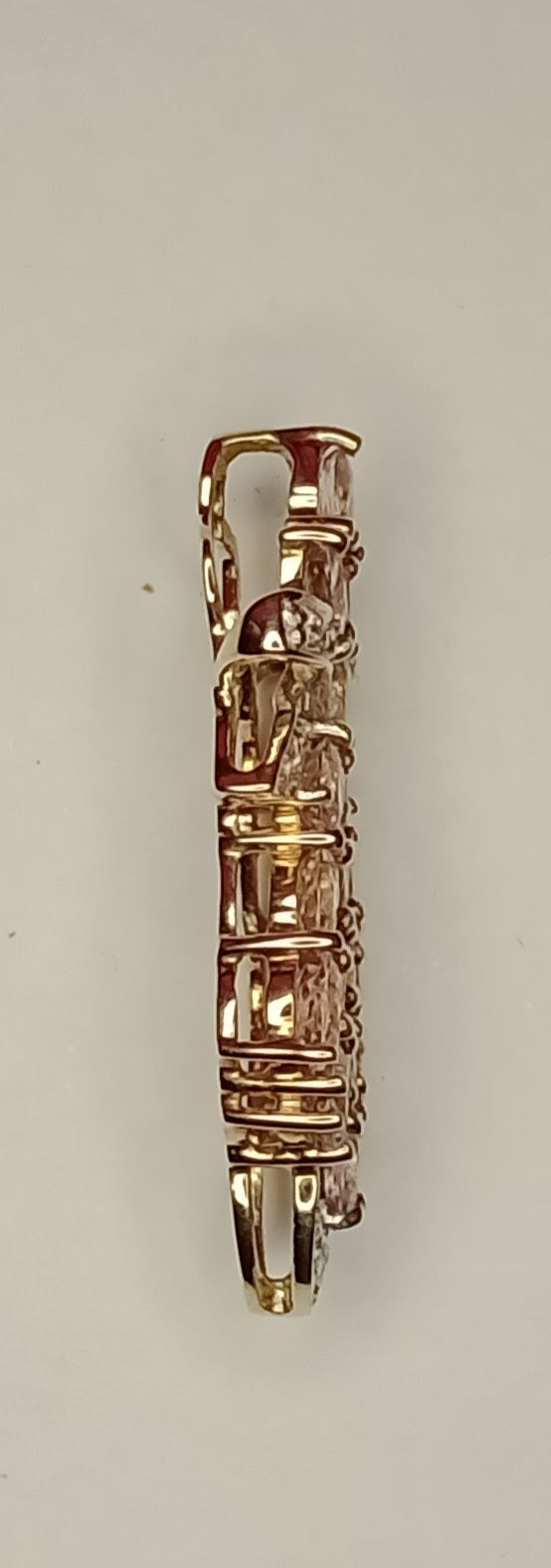 Katlang Imperial Topaz 9k Gold Pendant