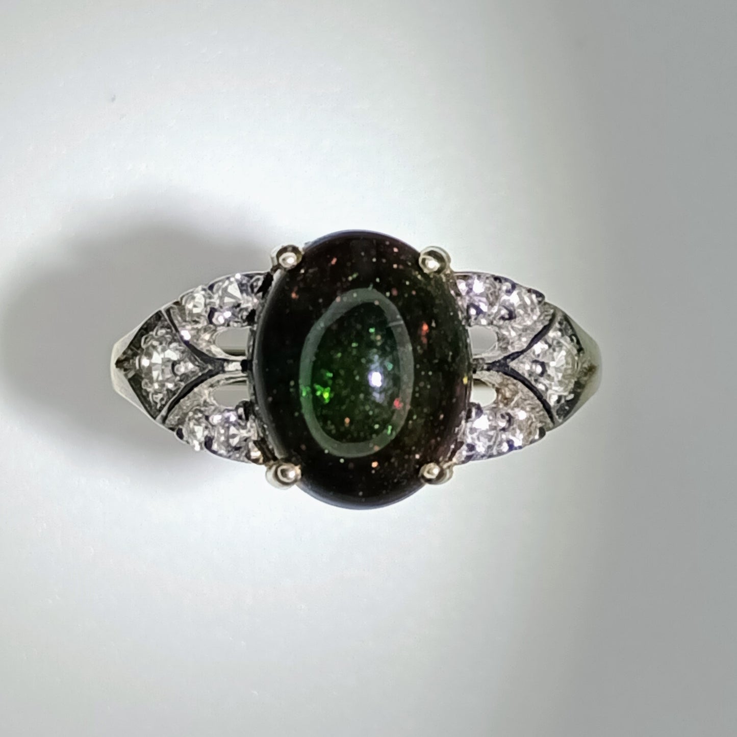 Mezezo Opal Sterling Silver ring