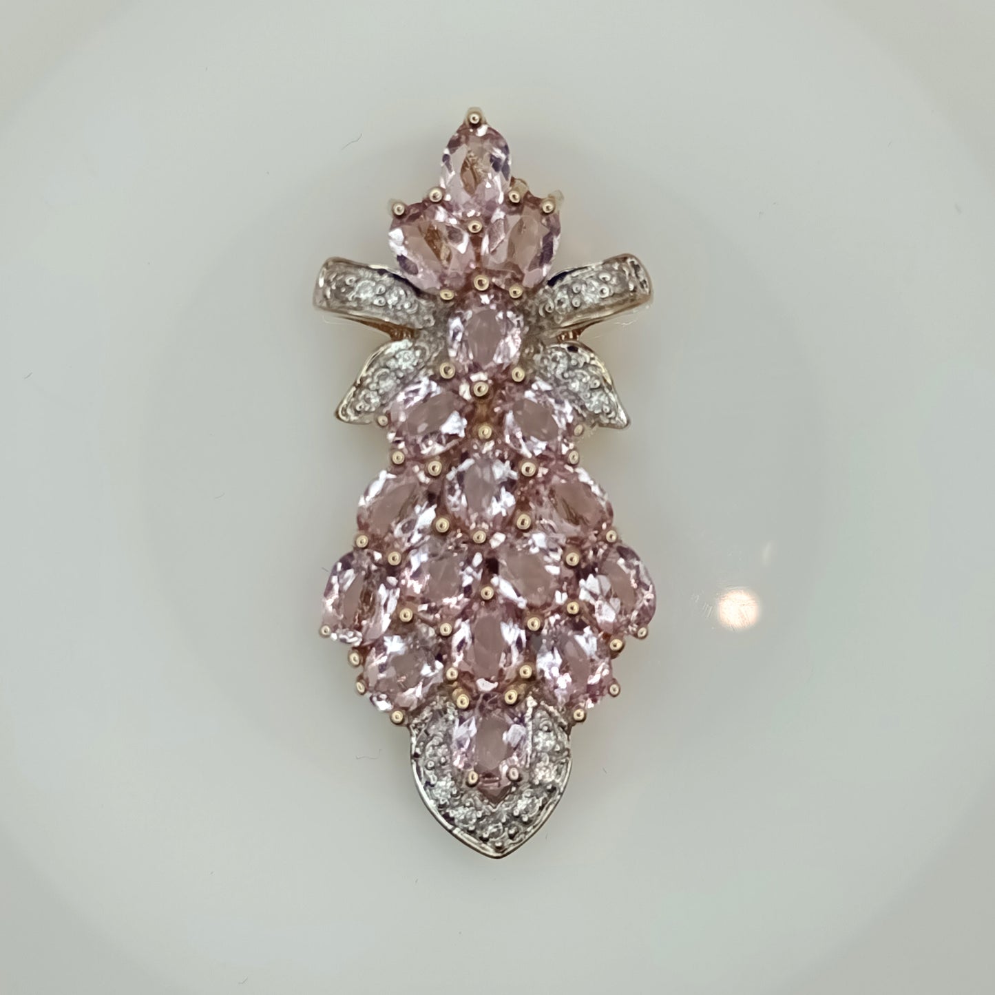 Katlang Imperial Topaz 9k Gold Pendant
