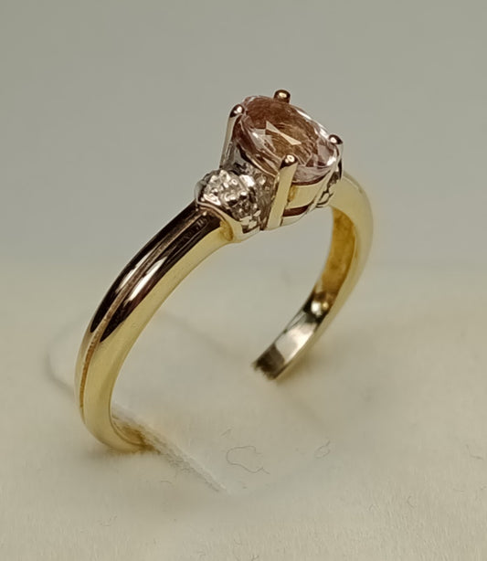 9K Katlang Imperial Topaz Gold Ring