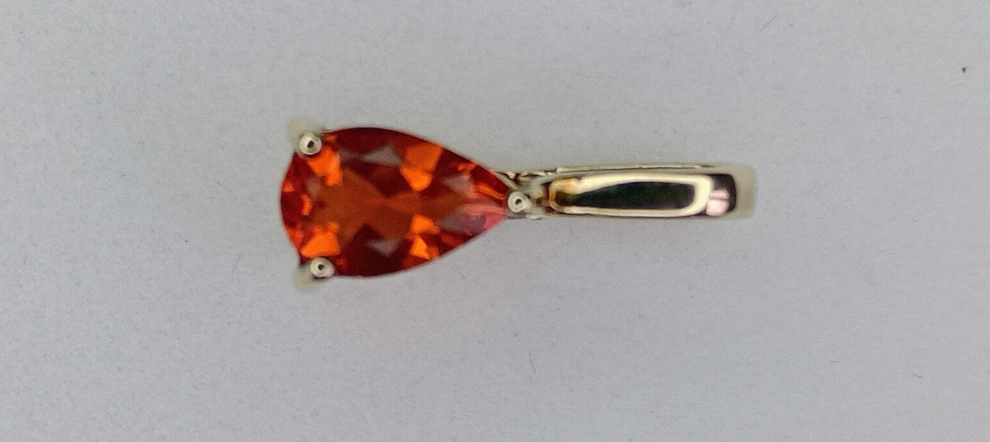 9k Jalisco Imperial Fire Opal Gold Pendant