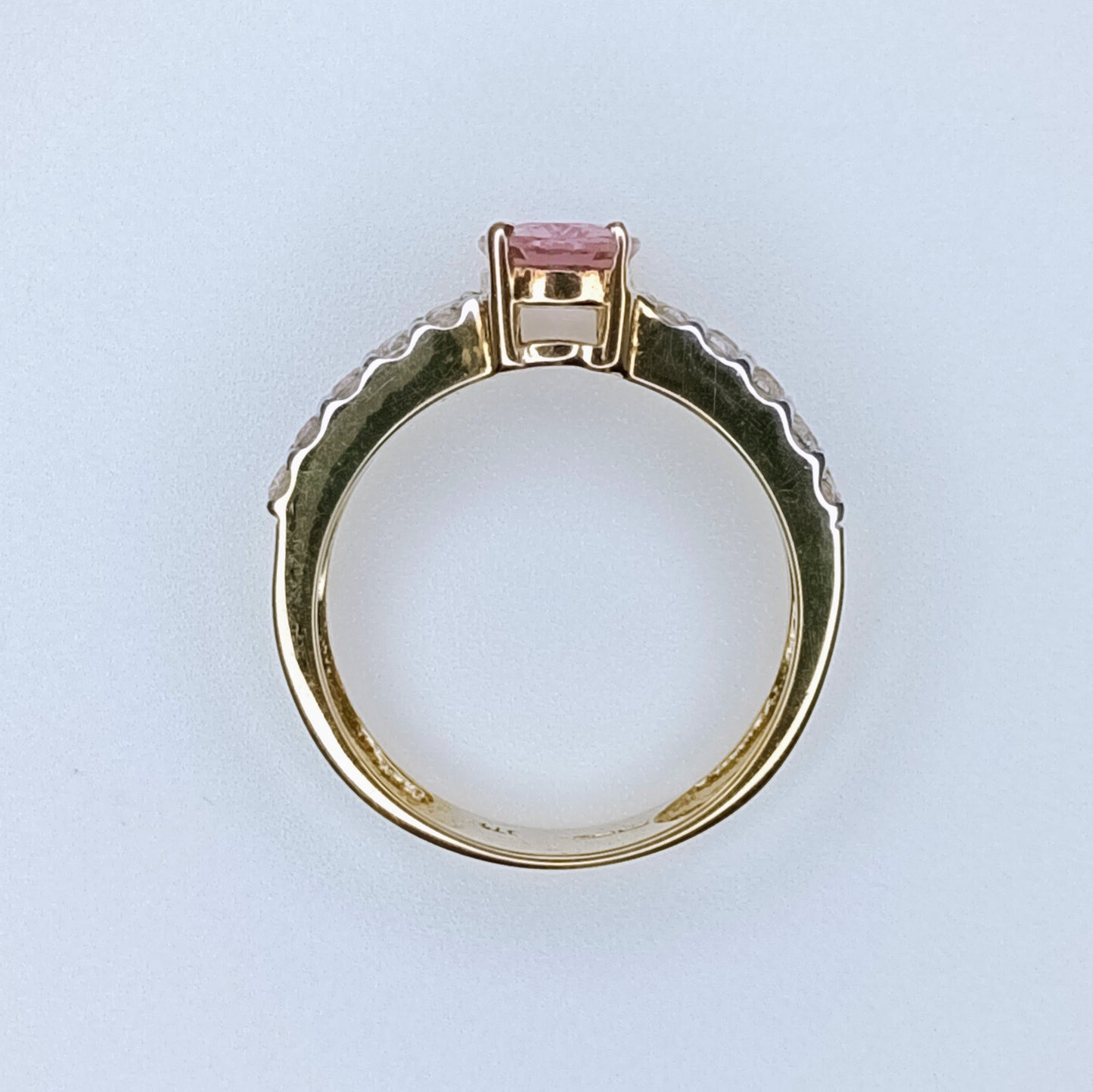 9K Pamir Spinel Gold Ring (N-O)